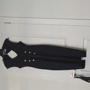 Midi Navy blue dress